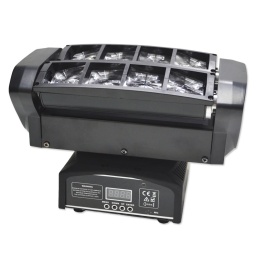 Mini Cabeza Spider Beam 8x3W rgbw GH80-MB 65W Gcm Pro