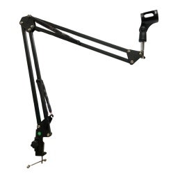 Soporte Articulado PROFESIONAL  para Microfono de estudio 1.3Mts  GCM pro