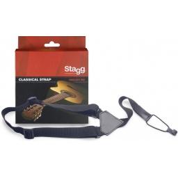 Correa Colgante de Nylon Stagg para Guitarras y Ukeleles SNCL001-BK