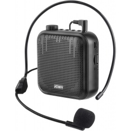 Amplificador de voz portatil de 12W con micrfono, USB, aarjeta de memoria
