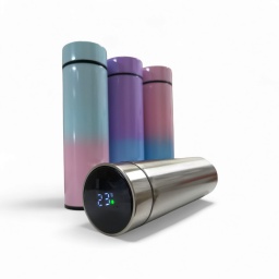 Termo trmico de 500ml con medidor de temperatura