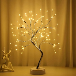 rbol con luces led decorativo 50 cm