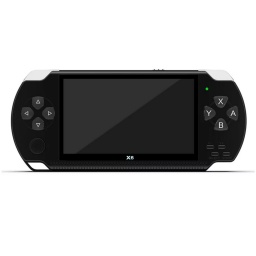 Consola de juegos portatil X6 4.3 pulgadas 8GB con 10.000 juegos integrados