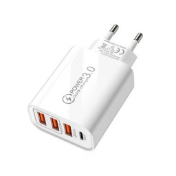 Cargador 3.0 Triple USB + PD 20W AR-890