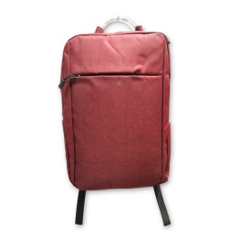 Mochila color bord para Notebook con cable cargador celular en tela resistente