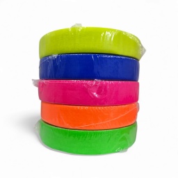 Cinta Gaffer Pack x5 rollos colores fluorescentes de 30mts x 2,5cm
