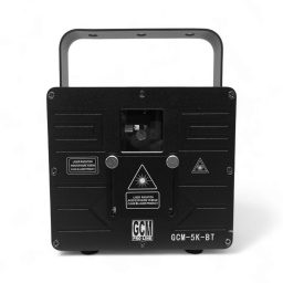 Laser 5W RGB con contrl Bluetooth DMX-512 GCM-5K-BT GCM PRO LINE