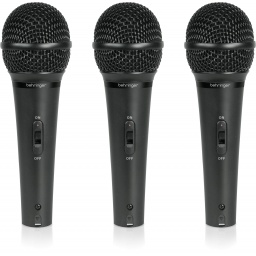 Kit de 3 Micrfonos cardioides Behringer XM1800S