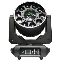 Cabeza mvil Hbrida 300W Bee Beam con Aro Led GCM-KG1