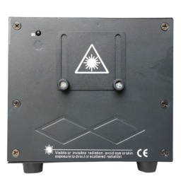 Láser 3W RGB con control Bluetooth DMX512 y remoto GL-3KBT GCM PRO LINE