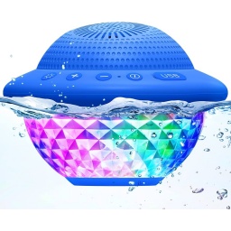 Parlante / Altavoz para piscina con Bluetooth y luces led