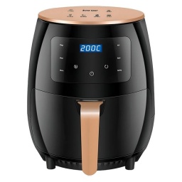 Freidora Sin Aceite SILVER CREST con Tecnolog�a Alemana, 2400W, Gran Capacidad de 6 LITROS y Panel Digital T�ctil