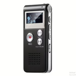 Grabadora de Voz Digital Port�til con Activaci�n por Voz