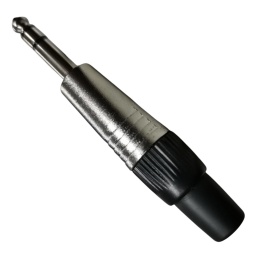Contector Plug 1/4" Estereo Metalizado Gcm Pro PLUG1/4-S