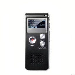 Grabadora de Voz Digital Port�til con Activaci�n por Voz