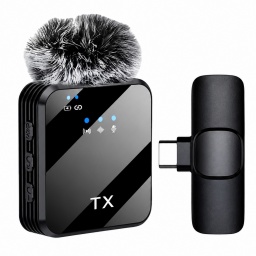 Micr�fono Inal�mbrico Bluetooth de solapa USB-C