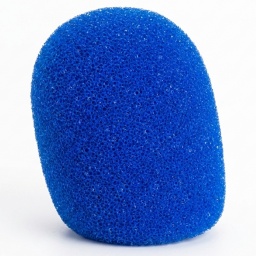 Antipop / Cubreviento / Filtro de Color azul para micr�fonos de mano