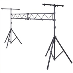 Kit 2 Pie Atril Soporte Truss Doble Pie con Cercha GSL-006