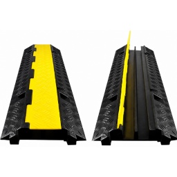 Protector de cable - tapacable de 2 canales 100 x 45  x 7 cms