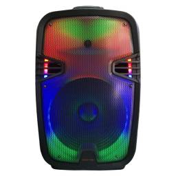 Caja activa con parlante de 15" con bateria FM USB Bluetooth GF-1509