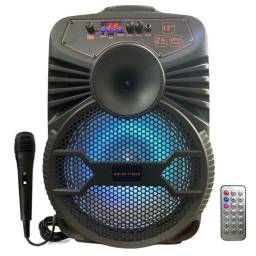 Caja Activa Portatil con bateria F-1202K Parlante de 12 pulgadas