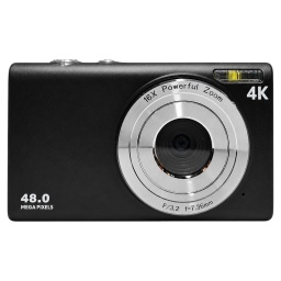 C�mara Digital 4K 48MP Pantalla 2.8" Zoom 16X