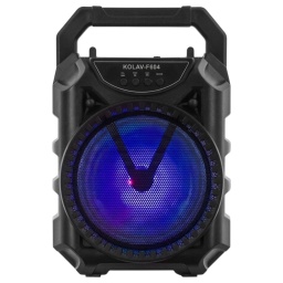 Parlante Port�til FM USB Bluettoth Led + Micr�fono KOLAV-F604