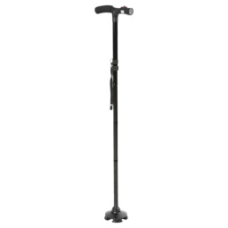 Baston articulado en aluminio resitente regulable con luz
