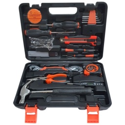 KIT de Herramientas 25 pcs Incluye valija en PVC rigido alto impacto HER-25P
