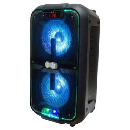 Caja Activa/ Bafle DOBLE G-2101 2x10 GCM DJ Con Bater�a Interna, Bluetooth, FM, USB y SD