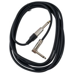 Cable Plug 1/4 a Plug 1/4 MONO ACODADO 3 Metros G1/4-3MACO Gcm Pro