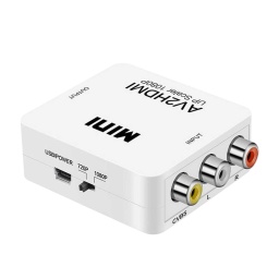Conversor Adaptador de Video an�logo AV2 a HDMI digital