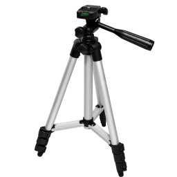 Tripode en Aluminio para Camara Digital O Filmadora 3 Niveles hasta 1m