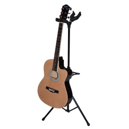 Soporte Para 2 Guitarras Plegable Super reforzado Traba Autom�tica