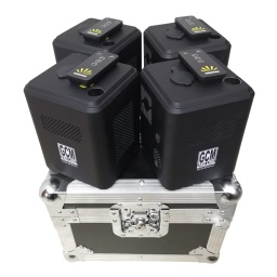 Kit 4 M�quinas de Chispas Fr�as GCM Pro Line GCM-SPKmini + Polvo de chipas + Anvil