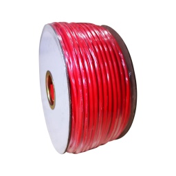 Bobina de 100 Metros de Cable XLR Balanceado para Micrófono color Rojo - BCMIC-R