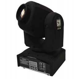 Mini Cabeza Movil Spot LED LS-30 8 Colores Gobos + Blanco GCMpro 30W
