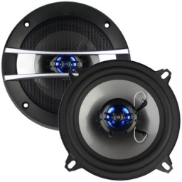 KIT 2 PARLANTES PARA AUTO 5" REDONDOS COAXIAL 2 VIAS 150W