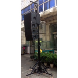 PIE CON MALACATE PARA LINE ARRAY SOPORTE 6MTS REFORZADO 180KG GCM PRO LINE