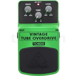 Pedal De Efecto Para Guitarra, BEHRINGER TO800 Tube overdrive