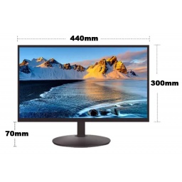 MONITOR LCD 19 WIDE FULL HD 1080  EXTRA FINO 75HZ HDMI Y VGA GAMER