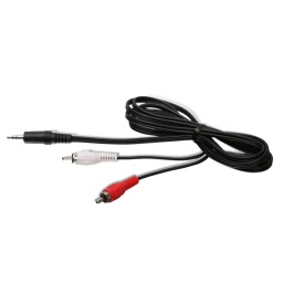 Cable Audio Plug 3.5mm a 2 Rca 3 Metros
