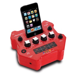 Procesador de Efectos de Guitarra portable con reproductor  grabadora de iPod