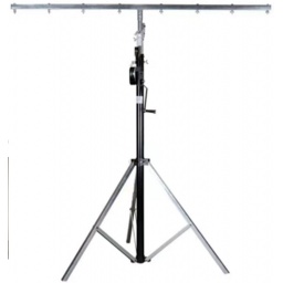 Pie Trpode Con Malacate 100% Acero Levanta 2.8 Mts GLS-009