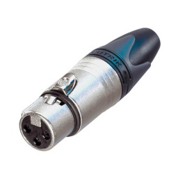 Conector XLR Canon Hembra Aereo Neutrik Original NC3FXX