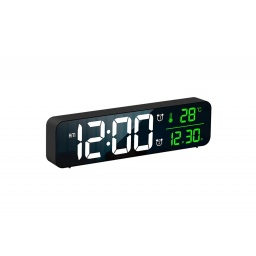 Reloj Alarma led con visualizacion de temperatura  y fecha