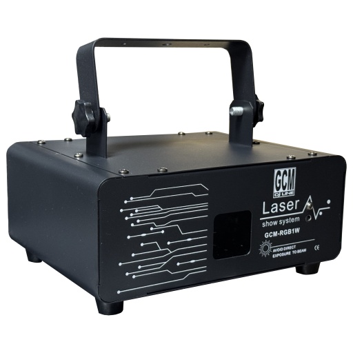 Laser RGB 1W Full color GCM-RGB1W DMX-512 y control Remoto