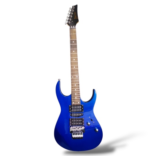 GUITARRA ELCTRICA DEVISER L-G5 AZUL, FLOYD ROSE