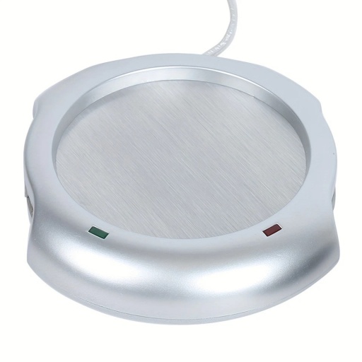 Calentador USB para taza ed acero inoxidable con hub 4 usb