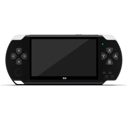 Consola de juegos portatil X6 4.3 pulgadas 8GB con 10.000 juegos integrados